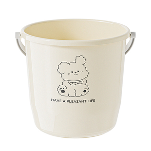 加厚塑料水桶手提大小号家用宿舍洗衣洗澡圆形脸盆多功能储装水桶