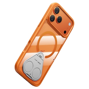 【零重力双指环】JECE适用苹果17ProMax手机壳新款iPhone17pro超薄防摔磁吸透明全包超火保护套高级Air带支架