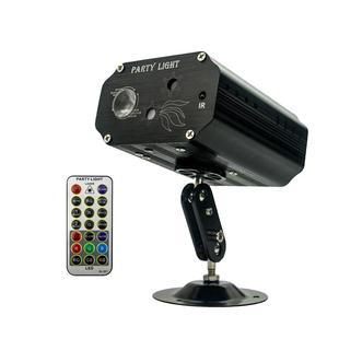 ktv氛围灯酒吧激光灯舞台声控节奏灯彩灯家用旋转镭射灯舞厅包厢