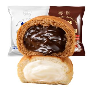 爆浆熔岩巧克力味夹心面包整箱早餐糕点脏脏包健康零食品休闲小吃