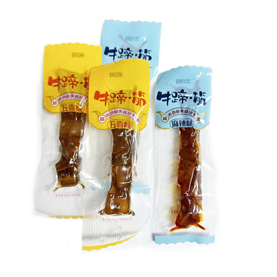 麻辣五香牛蹄筋百星独立包装