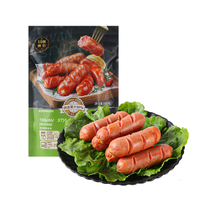 喜得佳台式香肠火山石烤肠纯肉热狗空气炸锅食材地道肉肠烧烤
