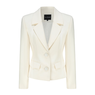 [甄选5折]NanaJacqueline赵露思同款日常通勤精纺羊毛西装套装女