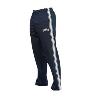 YoungLa春秋季运动长裤男直筒休闲卫裤黑白织带拼条宽松健身裤子