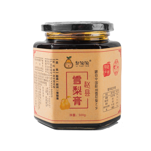 雪梨膏秋梨膏河北赵州特产儿童孕妇老人古法熬制无添加饮品500g