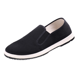 正品3531一脚蹬布鞋男正宗老北京布鞋软底透气防臭工作休闲布鞋女