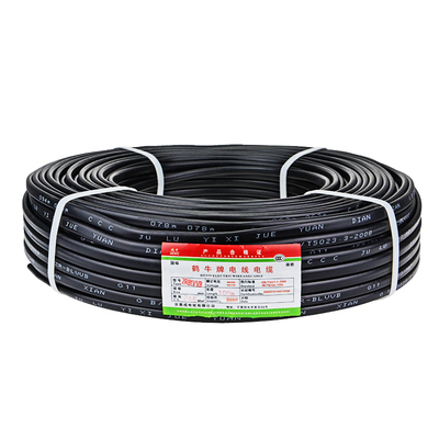 国标护套线鹤牛铝线电线足平方