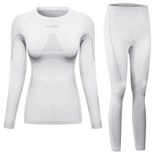 UTO悠途滑雪速干衣女户外保暖内衣套装男运动压缩衣排汗功能内衣