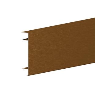 铝合金踢脚线铝型材不锈钢地角线黑色4/6cm8金属木纹地脚线可安装