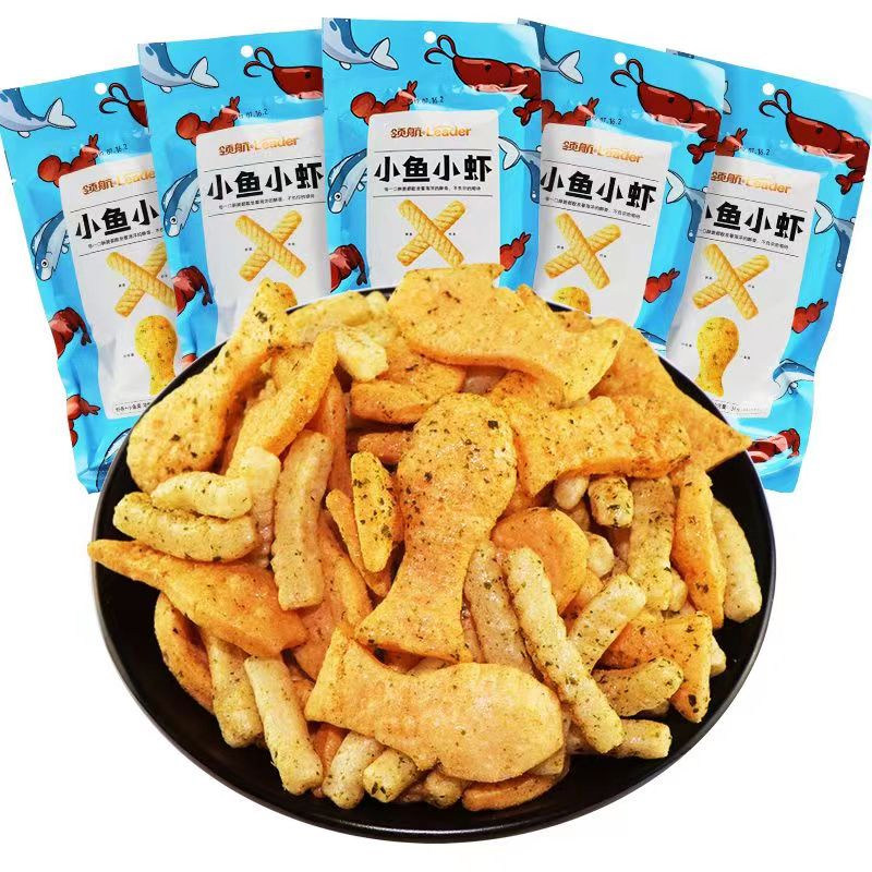 小鱼小虾虾条32g*6包大礼包