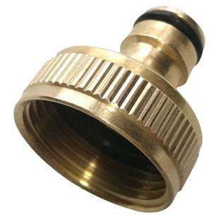 全铜地暖清洗机配件 地热管快速接/变径/奶嘴/脉冲机快接通水接头