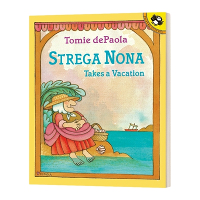 英文原版 Strega Nona Takes a Vacation 巫婆奶奶去度假 英文版 进口英语原版书籍儿童图书