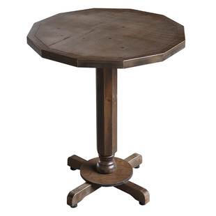 法式复古甜品桌茶几边几客厅阳台小户型家用实木餐桌茶桌咖啡桌椅