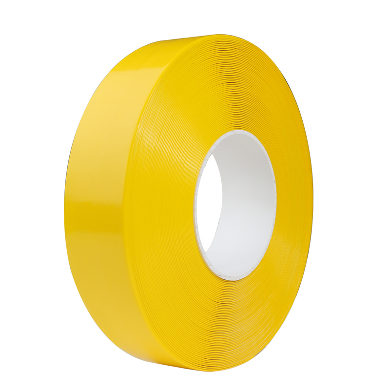 超厚纳米耐磨地胶带贴PVC重载胶带 AGV磁条保护胶带地标线警示胶带 5S6S管理划线胶带抗叉车碾压5厘米-10厘米
