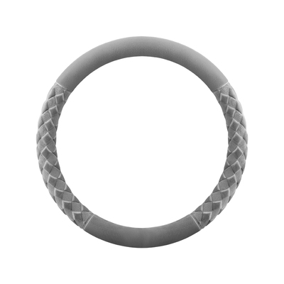 方向盘套冬季毛绒保暖防滑短毛绒高级感保护套内饰免手缝汽车把套