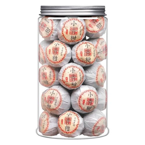 小青柑正宗梅江陈皮茶叶熟茶地道小青柑普洱茶云南十年熟普茶