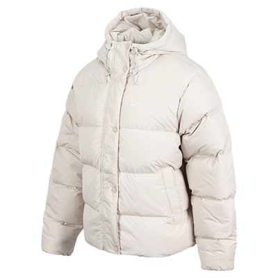 耐克冬季女子保暖连帽羽绒服