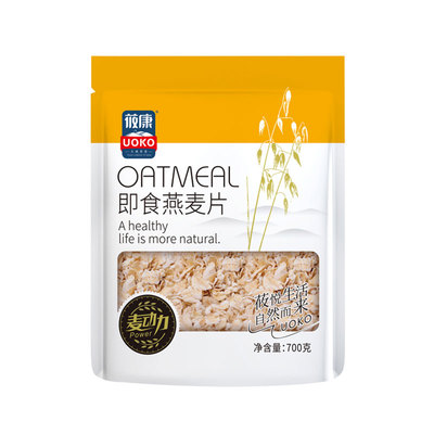 燕麦片莜康即食免煮速食