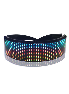 led发光眼镜酒吧夜店蹦迪