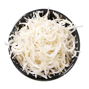 太湖银鱼干天然日晒无盐银鱼淡水面条鱼新鲜水产干货食材250g礼盒