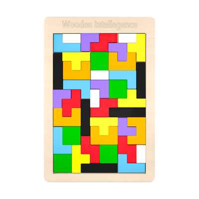 俄罗斯方块积木拼图3-6岁益智