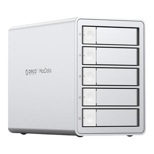 奥睿科3.5寸raid硬盘柜机械硬盘外接盒多盘位存储磁盘阵列扩展柜