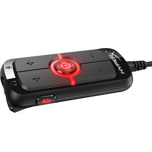 HyperX极度未知灵音Plus声卡7.1声道虚拟环绕音效游戏耳机通用
