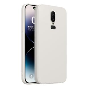 适用一加6手机壳oneplus6T新款A6000液态硅胶A6010保护套男女一加六1+6t全包防摔送钢化膜磨砂超薄简约1十6t