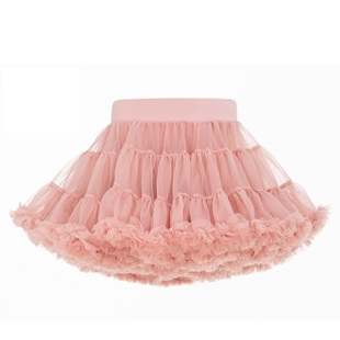 法国Q.cutians 女宝儿童TUTU裙公主蓬蓬纱连衣裙半裙生日成人兔兔