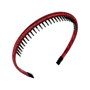 儿童红色带齿发箍女童新款防滑不勒头箍小女孩可爱高级感发卡头饰