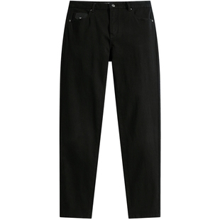 太平鸟男装 紧身不易褪色休闲牛仔裤秋季时尚青年简约长裤