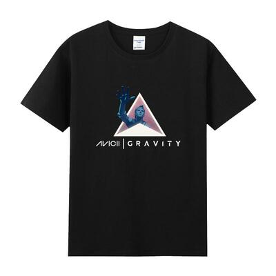 春夏青少年新款男短袖avicii神