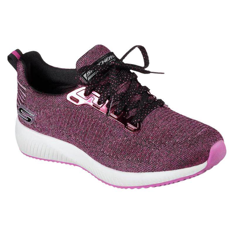 Skechers/斯凯奇女鞋运动鞋针织网鞋休闲鞋系带轻便正品31367