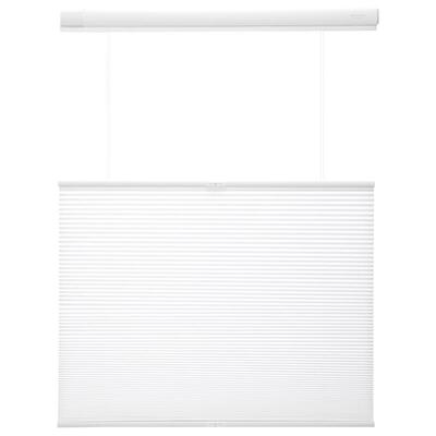 美尔耐无绳推拉上下合式蜂巢窗帘