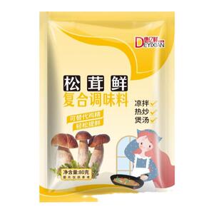 德亿鲜松茸复合调味料替代鸡精