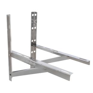 空调外机支架不锈钢 角铁架空调内机挂板1.5匹架子不锈钢空调地架