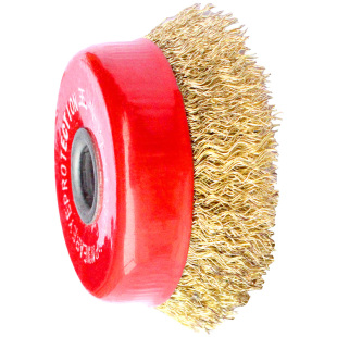 碗型钢丝轮 金属打磨轮除锈钢丝刷角磨机用钢丝球100磨光机抛光轮