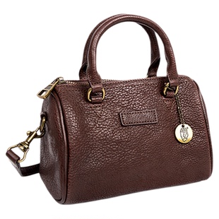 哈弘秋冬新款气质斜挎小众波士顿包包真皮头层牛皮制作百搭潮流款