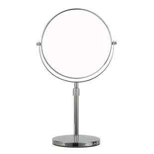 OWNIC可升降调节高低高清台式化妆镜双面镜放大镜子伸缩镜美容镜