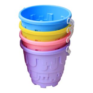 儿童沙滩玩具桶套装大号城堡桶赶海公园摆摊戏水钓鱼塑料挖沙工具