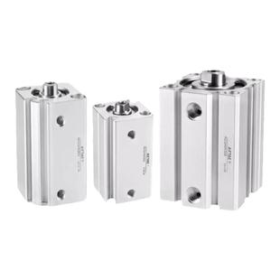 亚德客ACQ12X5S 16X10 32X15X20X25X30/63X40X50X80X75S薄型气缸