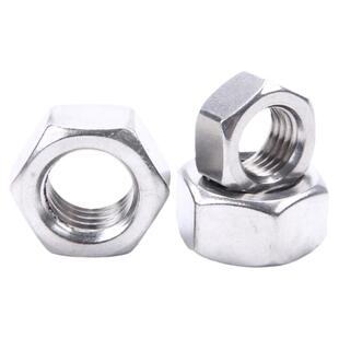 螺母螺帽304不锈钢六角螺丝帽大全M1.6M2M3M4M5M6M8M10M12M14M16