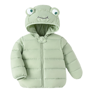 巴拉巴拉婴儿羽绒服男女童儿童2025新款冬装短款宝宝外套三防保暖