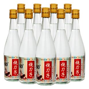 东旺东北烧刀子白酒60度500ml*12瓶高度白酒高粱酒玻璃瓶