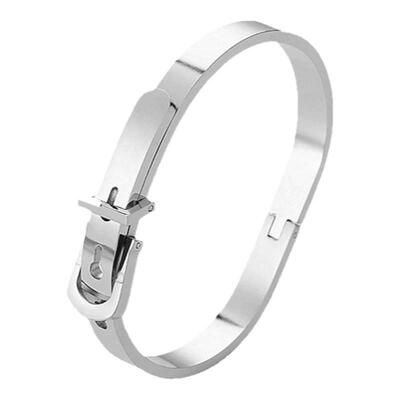 srrmhyn碎银子双环锁扣手链女