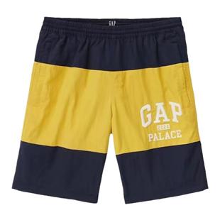 【官方正品】PALACE联名款潮牌拼接宽松LOGO短裤 26春男女同款