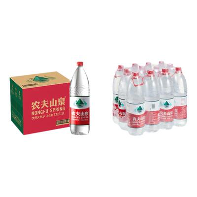 农夫山泉1.5L*12瓶天然弱碱性水
