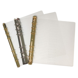 二折-A6系/奇葩插板定制侧插两折双层pvc垫板隔板活页夹手帐书衣