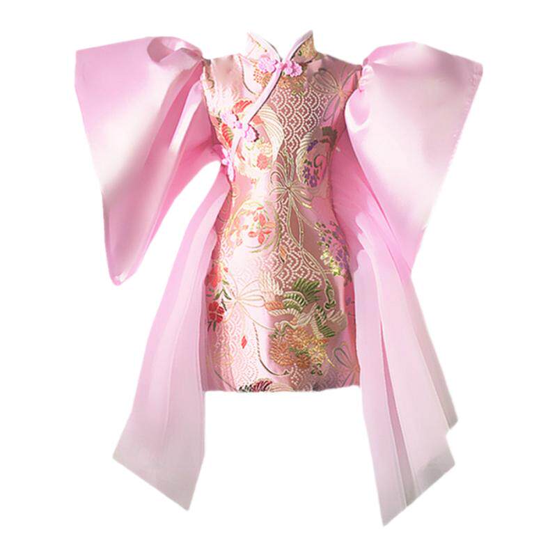 女童旗袍礼服中式古筝中国风