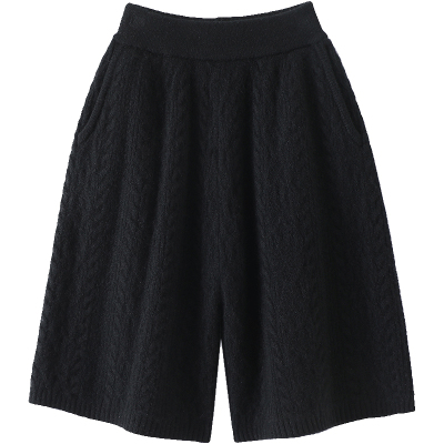 启超高端100%纯山羊绒裤